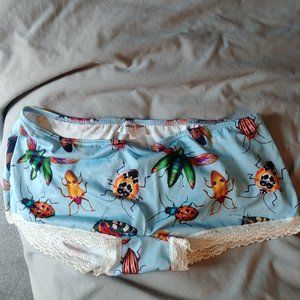 Rest Assured PJ bottoms, L, insect print